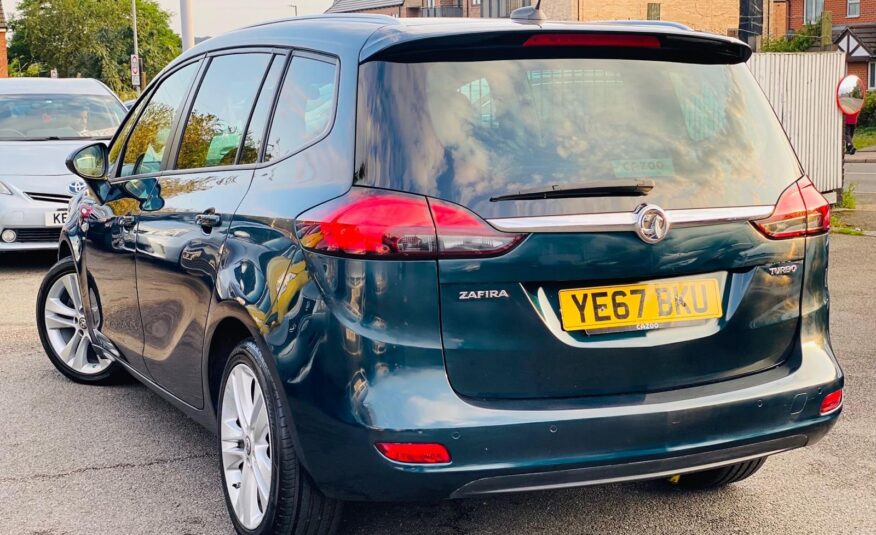 Vauxhall Zafira Tourer 1.4i Turbo SRi Nav Euro 6 5dr