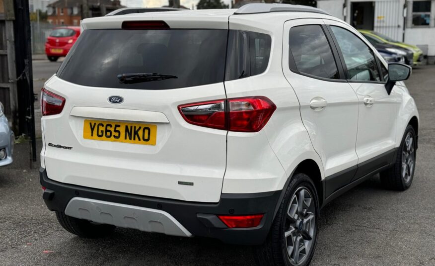 Ford EcoSport 1.0T EcoBoost Titanium 2WD Euro 5 (s/s) 5dr