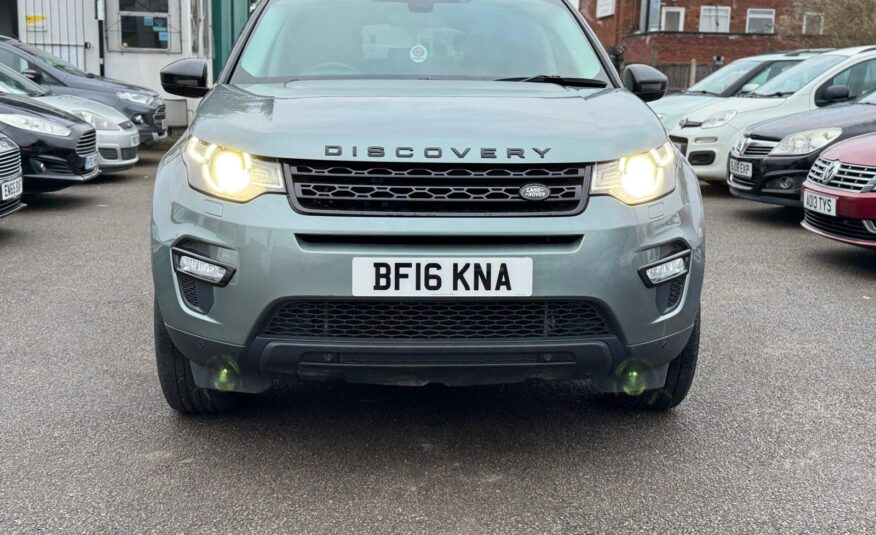 Land Rover Discovery Sport 2.0 TD4 HSE Black Auto 4WD Euro 6 (s/s) 5dr