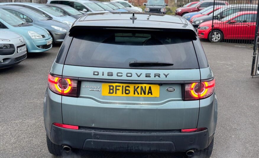 Land Rover Discovery Sport 2.0 TD4 HSE Black Auto 4WD Euro 6 (s/s) 5dr